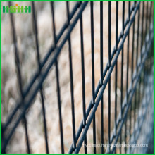 Hot selling useful life pvc coated security double wire mesh fence from Anping factory